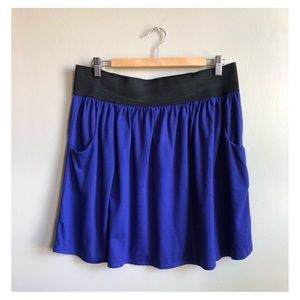 Flowy Royal Blue Skirt